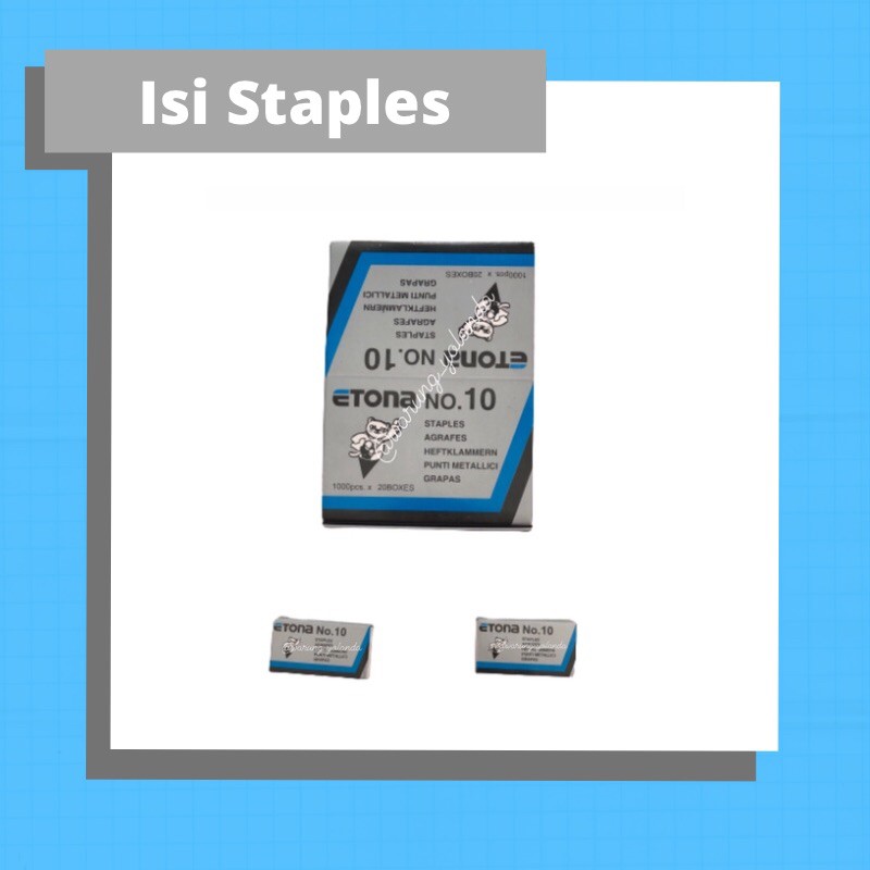 

Isi Staples Etona