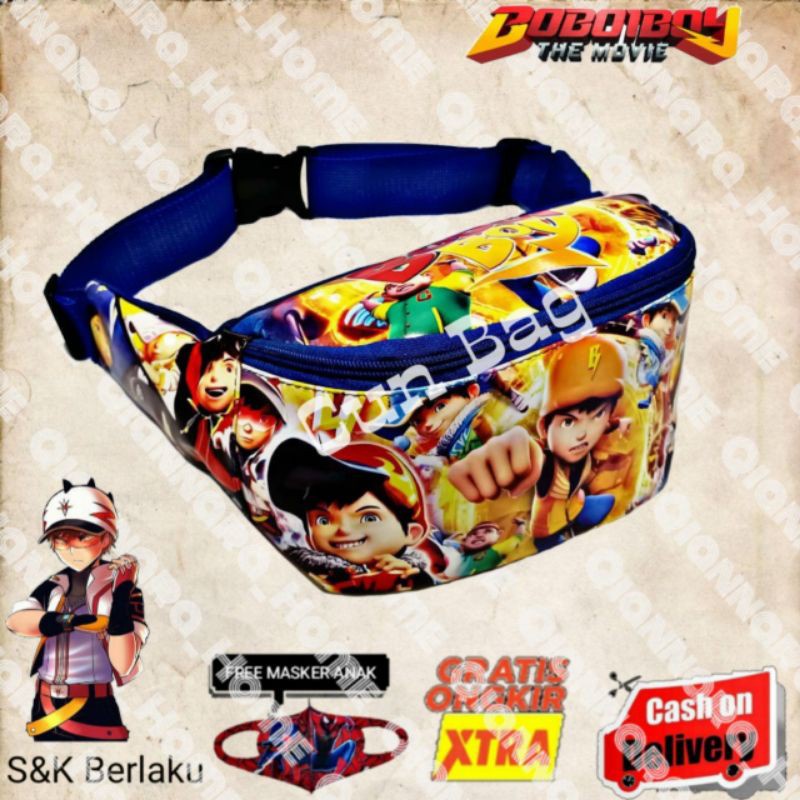 wasbag boboboy free masker