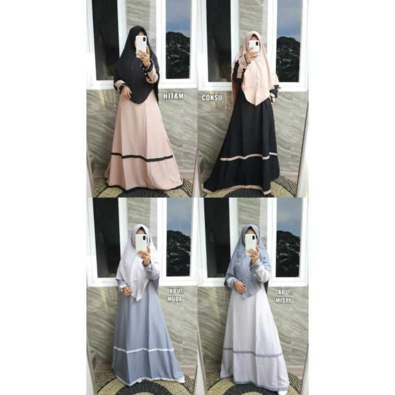 Gamis ity crepe