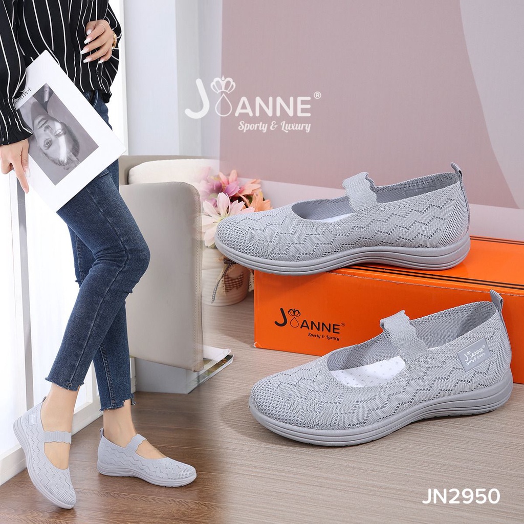 JOANNE FlyKnit Flat Shoes #JN2950 ORIGINAL