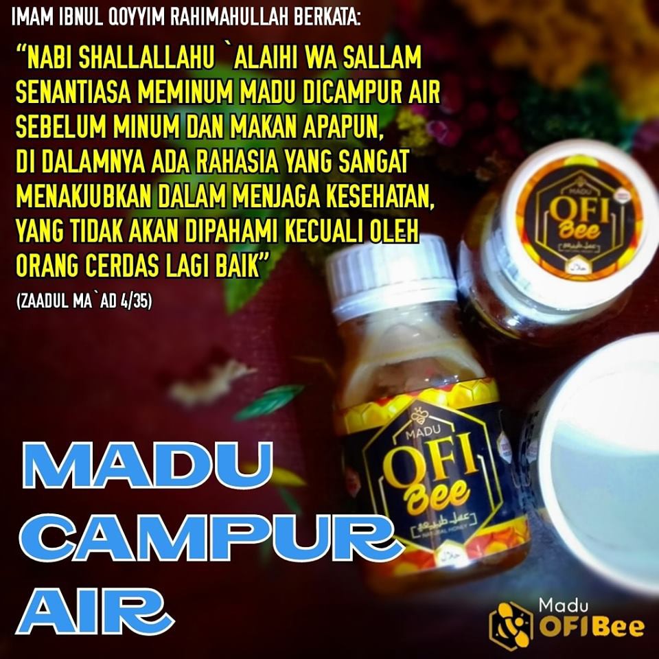 Beli 1 Madu Alami OFi Bee, Free 1 Madu