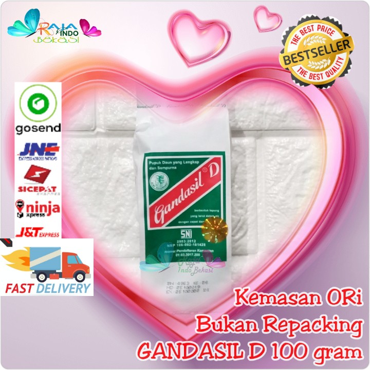 Pupuk Gandasil D 500 Gram Gr - Pupuk Daun Lengkap Larut Air