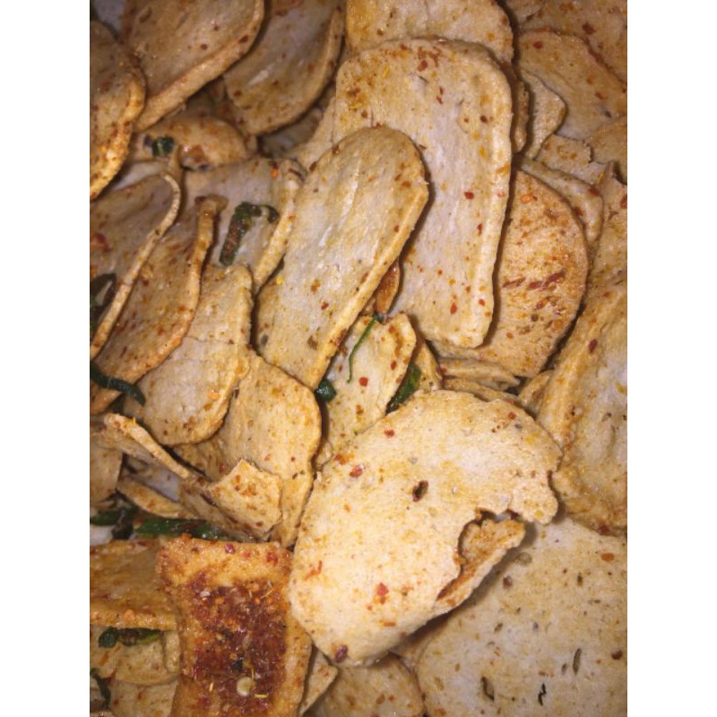 

Basreng pedas daun jeruk