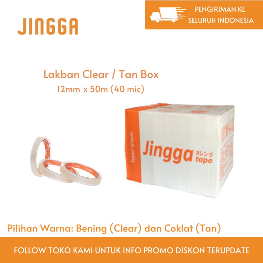 

Lakban Per-BOX HARGA GROSIR (Kurir Instant/Same Day)