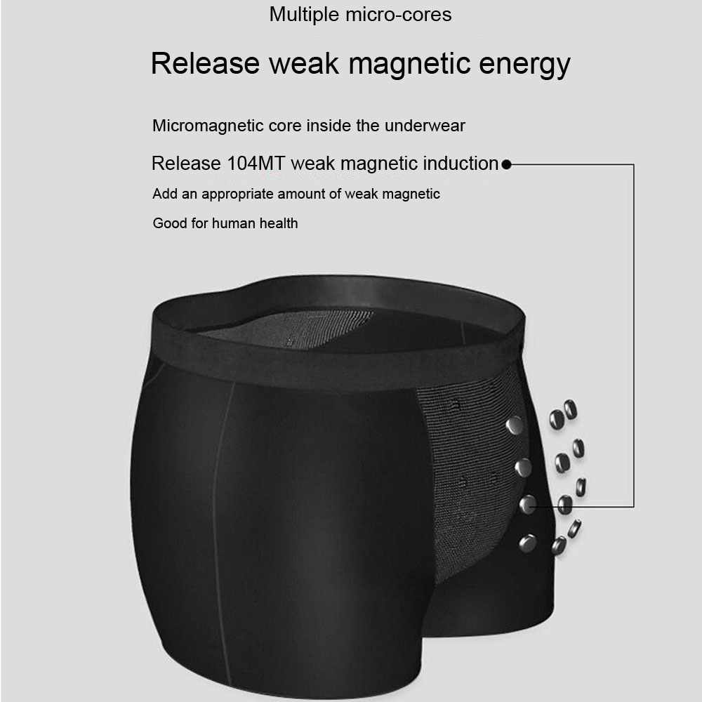 Celana Dalam Boxer Pria Magnetic Therapy Meningkatkan Vitality dan kesehatan Mr.P melancarkan