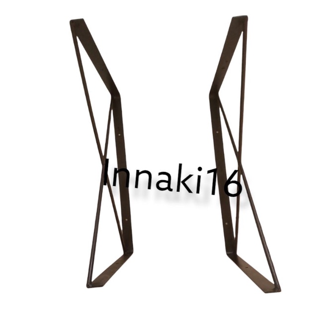 Rak besi siku penyangga rak ambalan