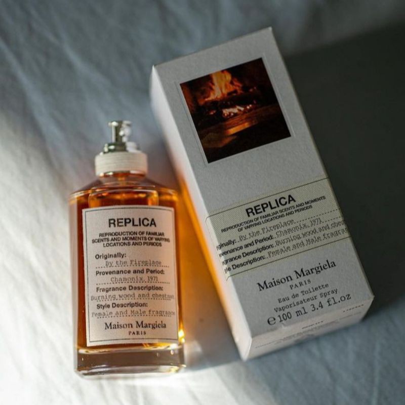 Box Segel Parfum Original Unisex Maison Margiela Replica By The Fireplace Edt 100ml Shopee Indonesia