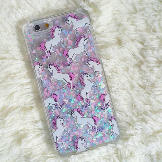 WATER GLITTER CASE IPHONE 5 / IPHONE 5S / IPHONE 6 / IPHONE 6 PLUS / IPHONE 6S / IPHONE 6S PLUS