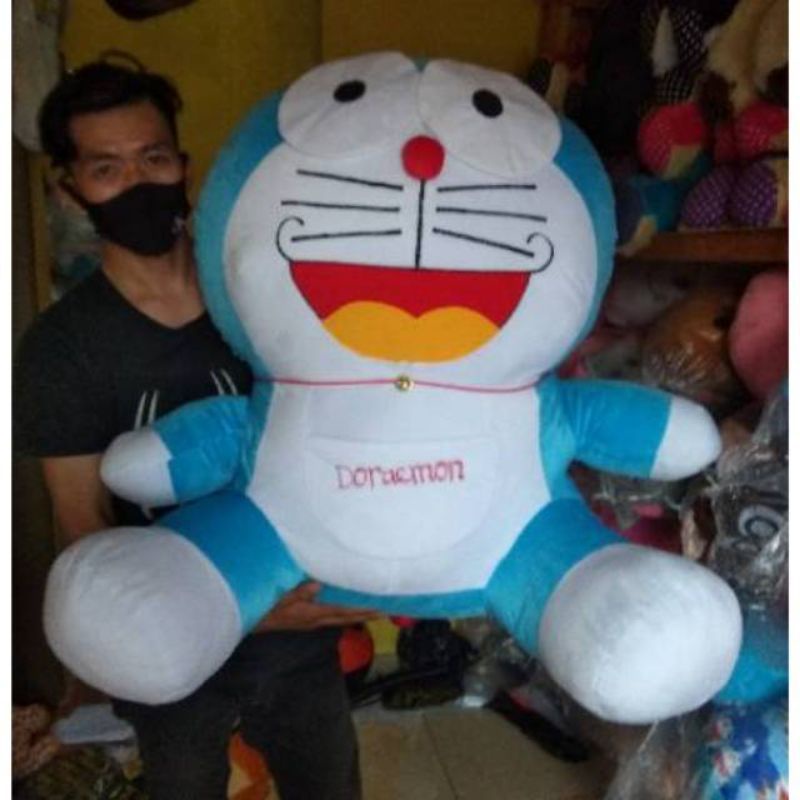 Jual Boneka Doraemon Super Jumbo Besar 80cm Shopee Indonesia 