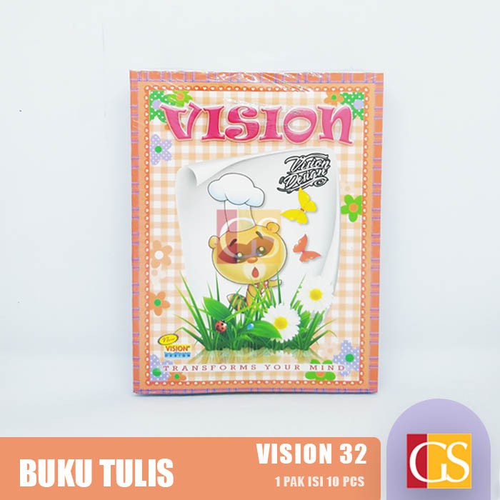 

BUKU TULIS VISION 32 LEMBAR (UKURAN A5)