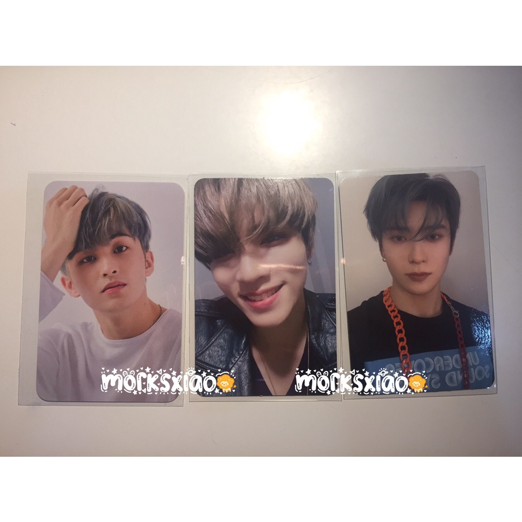 OFFICIAL PHOTOCARD NCT JAEHYUN 1st PLAYER, MARK SG21 NCT127, WAYV XIAOJUN KICKBACK STRANGER VER.