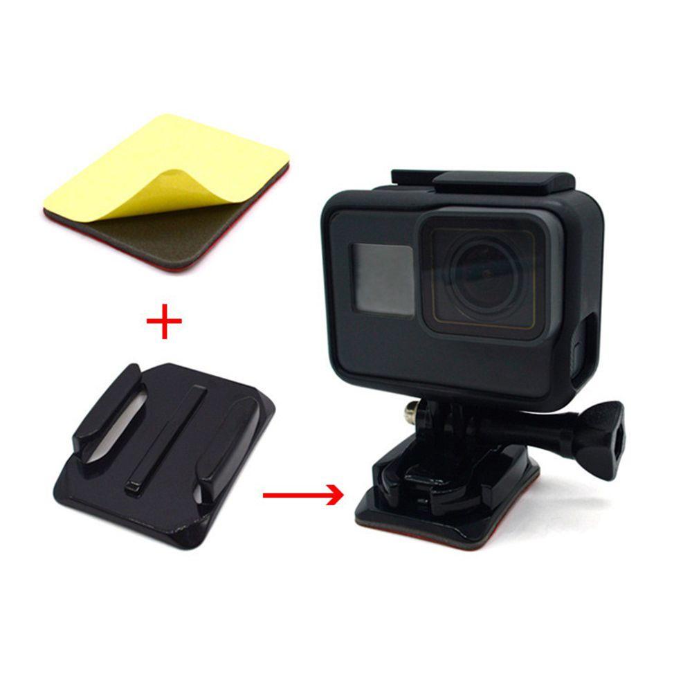 POPULAR Pad Base Kamera Mobil Dudukan Lengkung Datar Populer Untuk GoPro Hero Xiaomi Yi 4K