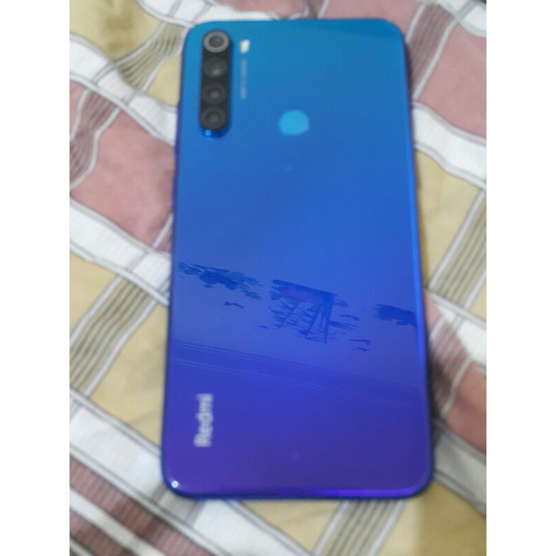 REDMI NOTE 8 NEPTUNE BLUE 6GB/128GB Bekas