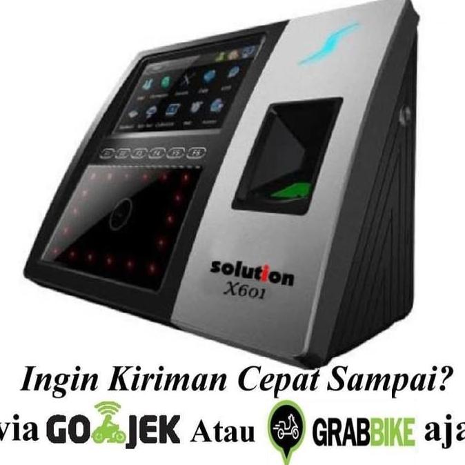 Mesin Absensi Sidik Jari Solution X 601 Finger Print Solution 601