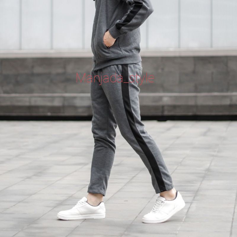 Promo Celana Jogger Panjang Dewasa Pria Wanita Celana Training New York Olahraga Size S- XXL