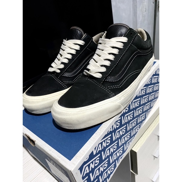 VANS VAULT OG OLD SKOOL LX (NUBUCK/ LEATHER) - second like new 