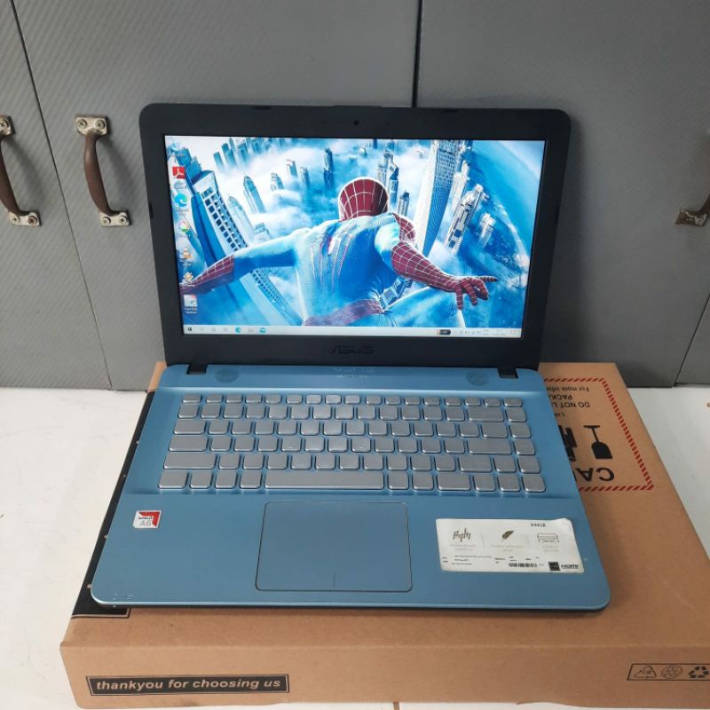 Laptop Asus X441BA Amd A4-9225 Gen 7 Ram 4/HDD 1TB Amd Radeon R4 Graphics Windos 10 Layar 14 inch