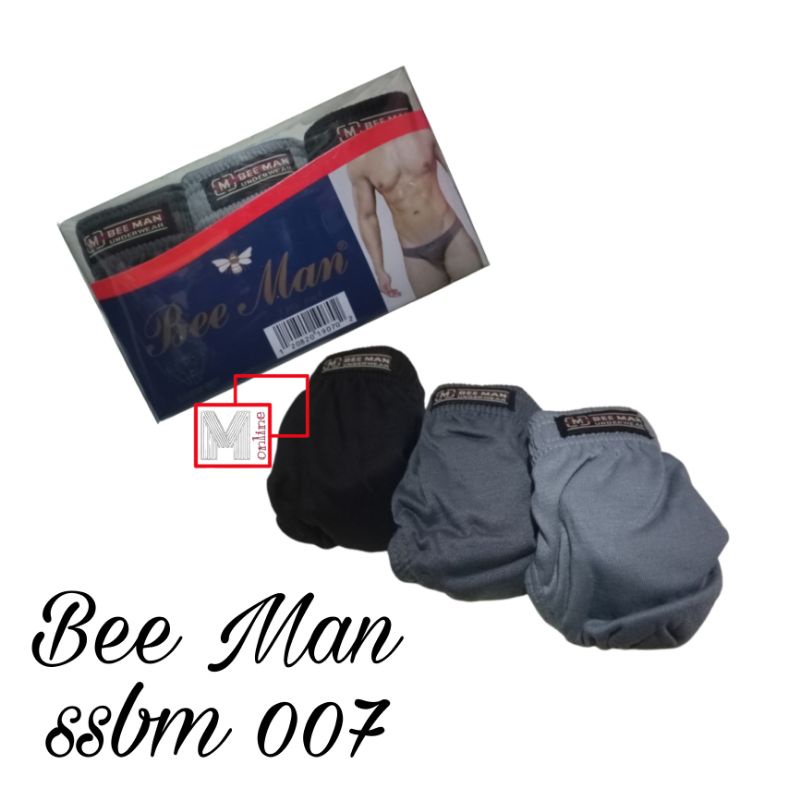 [3 PCS] CELANA DALAM PRIA BEE MAN SSBM 007