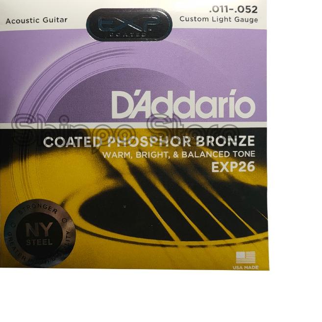 ➤ Senar Gitar Akustik D'addario String EXP15 EXP26 EXP16 ℮