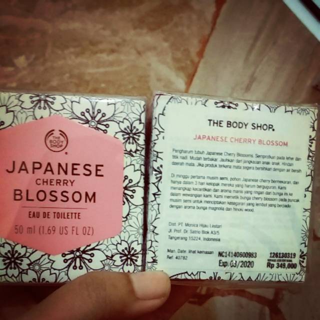 EDT Japanese Cherry blossom 50ml parfum the body shop