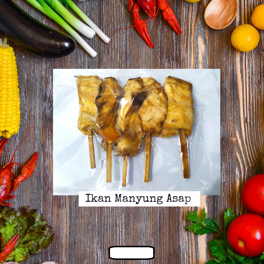 DAGING IKAN MANYUNG ASAP JUWANA IWAKE 250GR