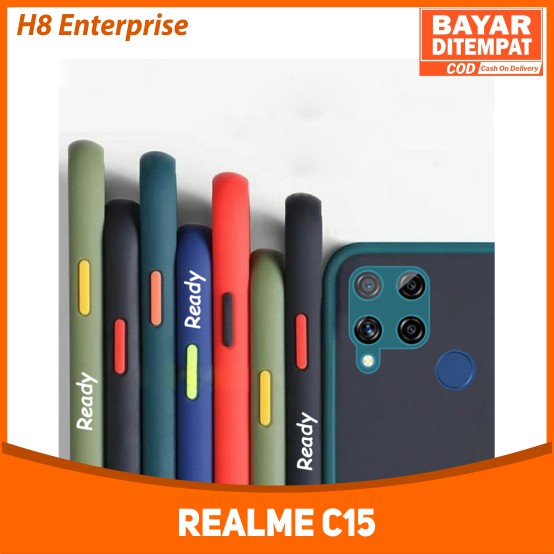 Case Realme C15 Casing dove candy pelindung kamera