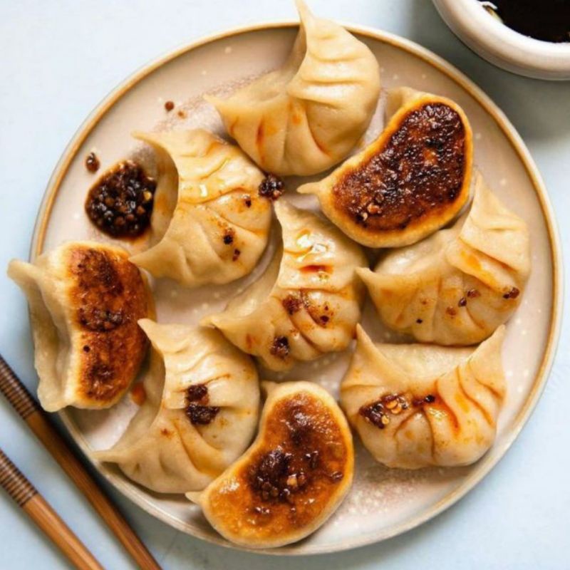 

Gyoza Beku Gyoza Ayam udang 500 gr | Snack Jepang | Gyoza Beku | Frozen Food Cikarang