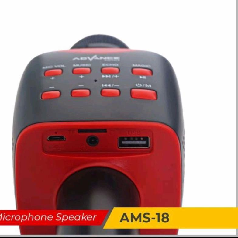 Mic Speaker Advance AMS-18 / AMS-08 / AMS-28 / AMS-38 / AMS-48 / AMS-321 Bluetooth Portable / Speake