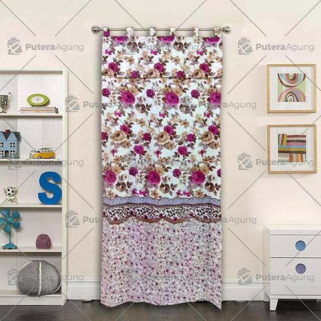  Gorden  Jendela  Shabby dan Karakter  Uk 140x60cm Shopee  