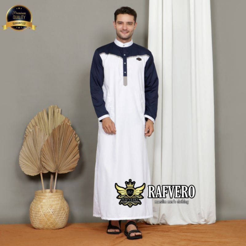 BAJU JUBAH PANJANG RAFVERO /GAMIS MURAH ORIGINAL RAFVERO 001