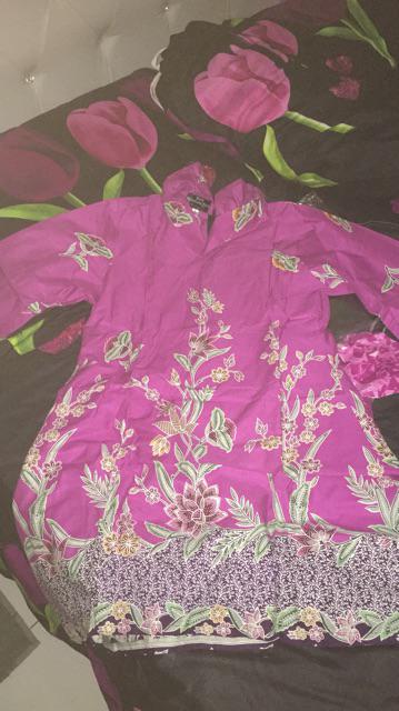 Atasan Baju Batik Wanita Cocok Untuk Seragam Kerja Bg663