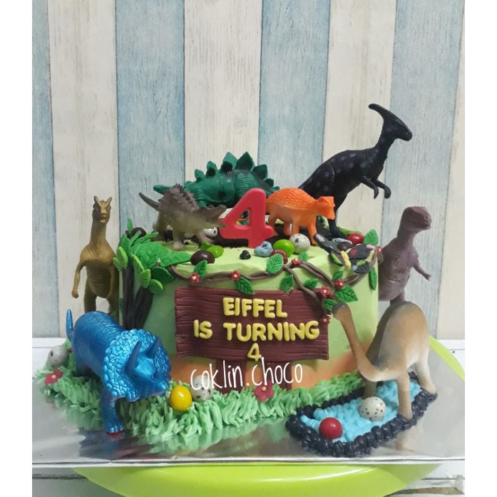 Jual KUE ULANG TAHUN DINOSAURUS/ KUE ULTAH DINOSAURUS/DINO CAKE / CAKE