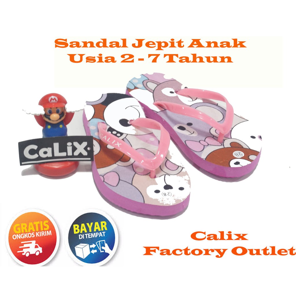 Sandal Jepit Anak Bear