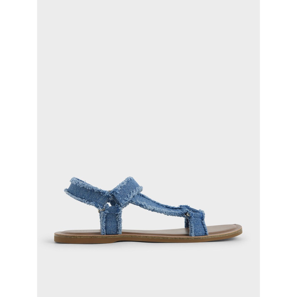 [7.7 Boombastis Sale⚡] - SANDAL WANITA CKS467 STRAPPY FLAT SENDAL PREMIUM IMPORT