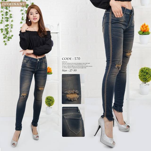 Dominant Ripped Jeans 570