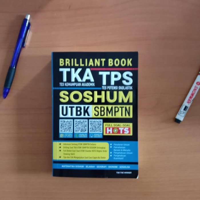 

❤BISA COD❤ BUKU TKA TPS SOSHUM UTBK SBMPTN