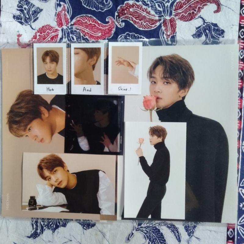 (booked) NCT DREAM HAECHAN SET SG20 WITHOUT BENEFIT PC PHOTOCARD SEASON'S GREETINGS