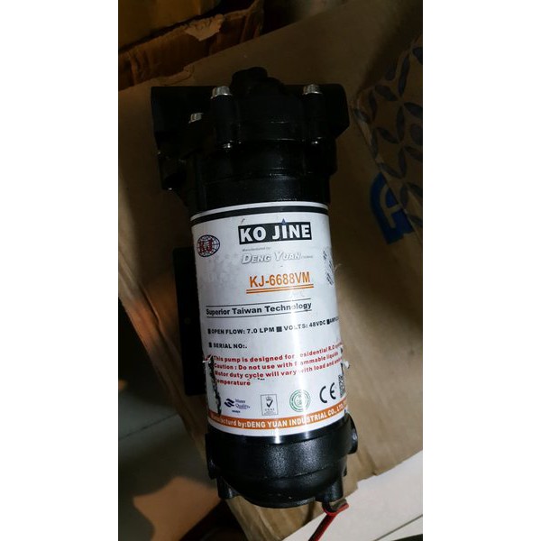 pompa kojine 6688 booster pump 7 lpm pompa ro