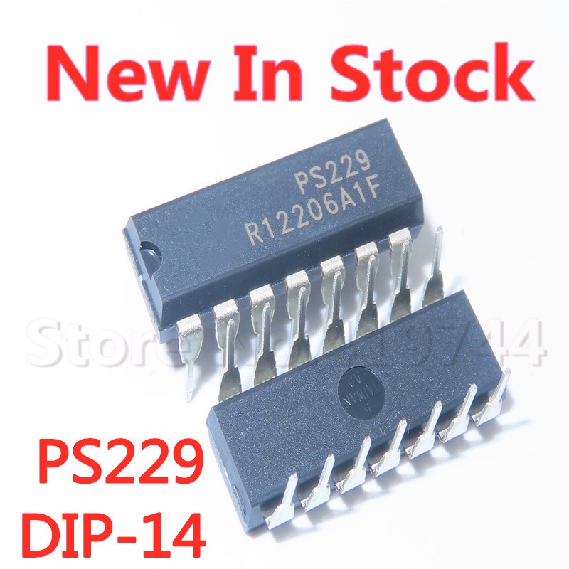 [xqx] 5pcs/lot PS229 DIP-14 chip Pemantauan Dan Perlindungan Taiwan Dalam Stok IC Asli Baru