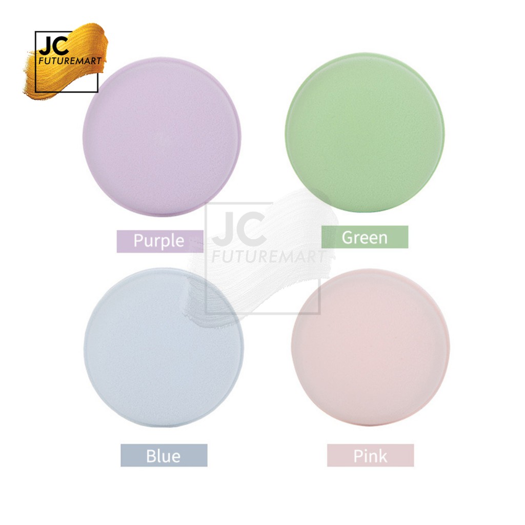 SPON MAKE UP  SPON BEDAK MACARON MAKE UP SUPER SOFT 1 BOX [4 PCS]