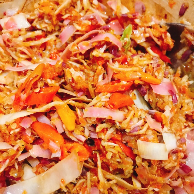 

Sambal teri kecombrang / sambal teri kencong