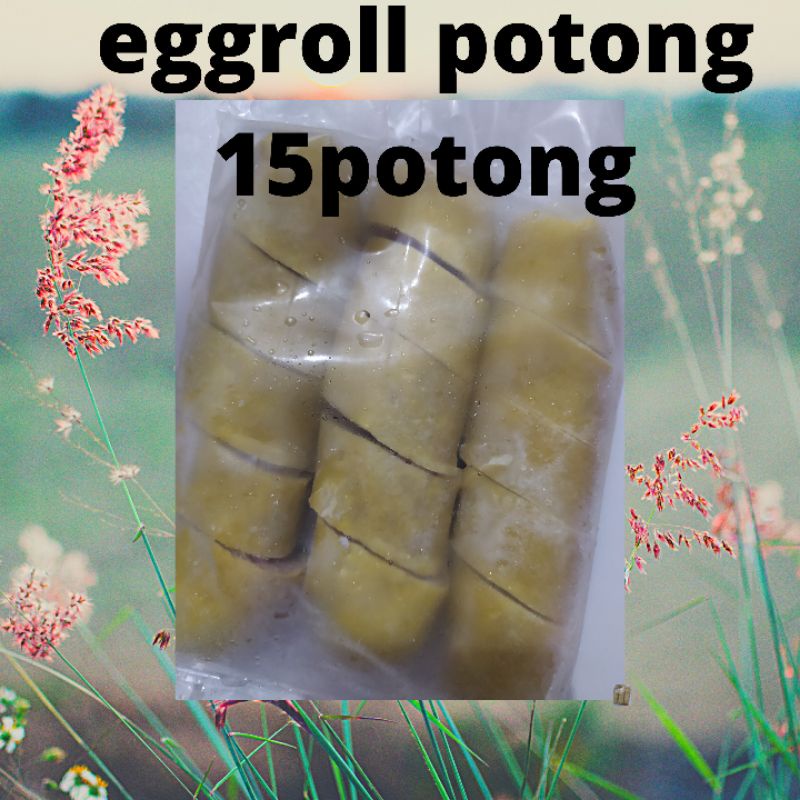 

eggroll potong bento