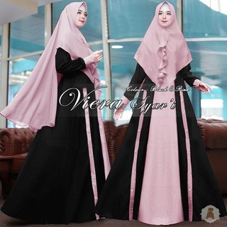 VIERA GAMIS SYARI EP PAKAIAN BUSANA  MUSLIM  WANITA MAXY 