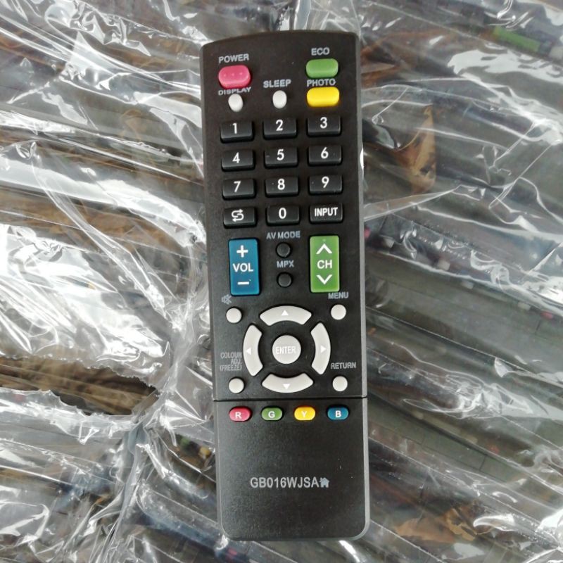 REMOT TV LCD LED SHARP SEMUA TYPE