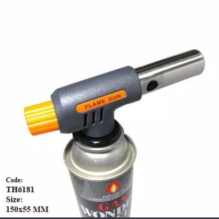 Flame Gun Portable Mini Kepala Handy Torch Bakar Sushi Alat Las Gas Kepala Gas