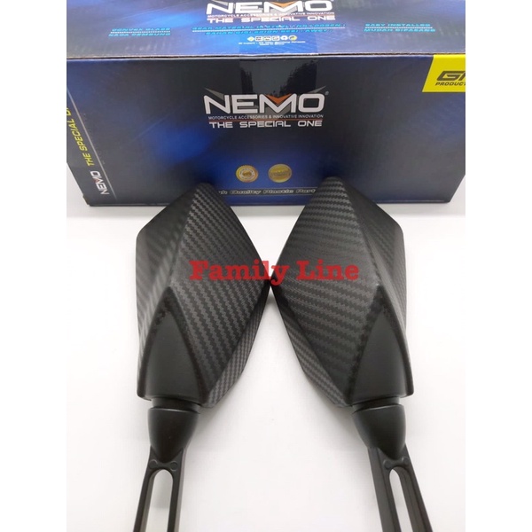 Spion Model Ducati Nemo 1008 Kaca Cembung Mirror Motor UNIVERSAL Vario 160 PCX 160 Xmax Nmax New Pcx 150 Lexi Vixion Satria Fu Vario 125/150 Nemo 1007 / 1008