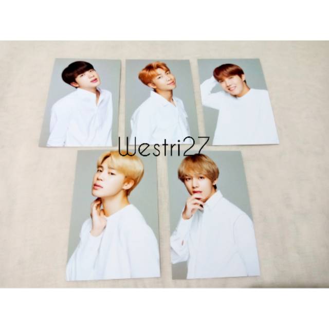 VT X BTS PHOTOCARD