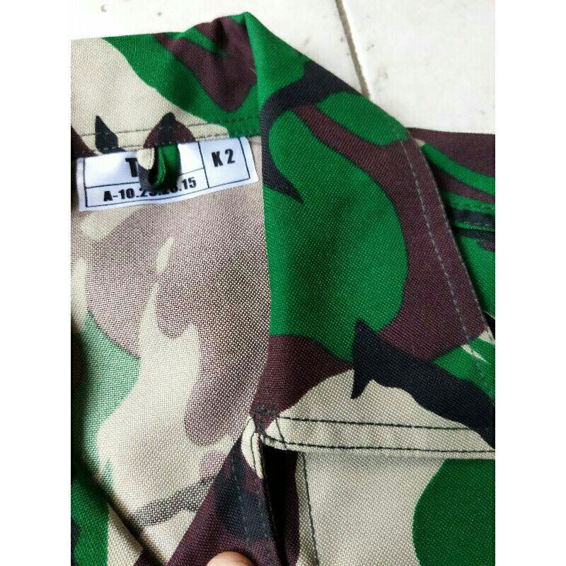 Baju PDL TNI Velbed Wool Premium