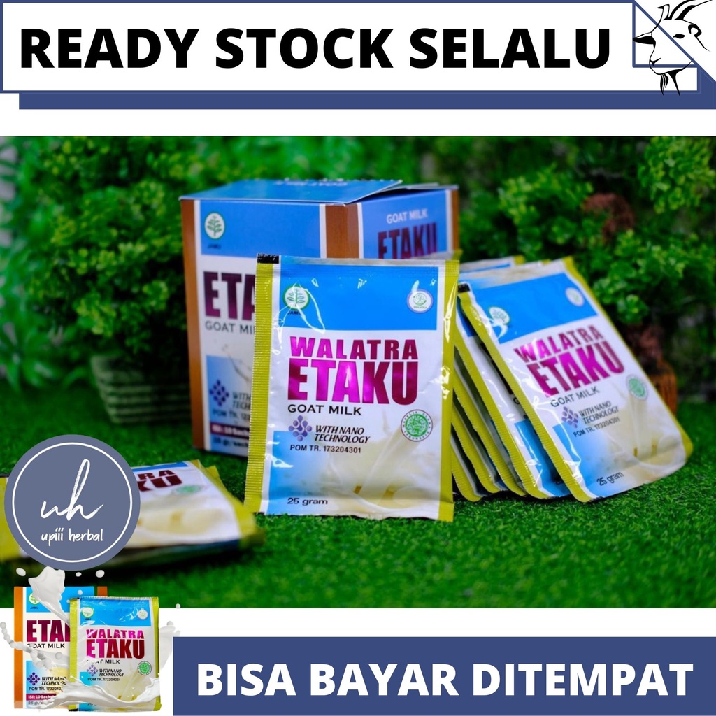 

SUSU KAMBING ETAWA ETAKU - SUSU BUBUK ETAKU - SUSU KAMBING ETAWA ASLI 100 % ORIGINAL WALATRA ETAKU GOAT MILK