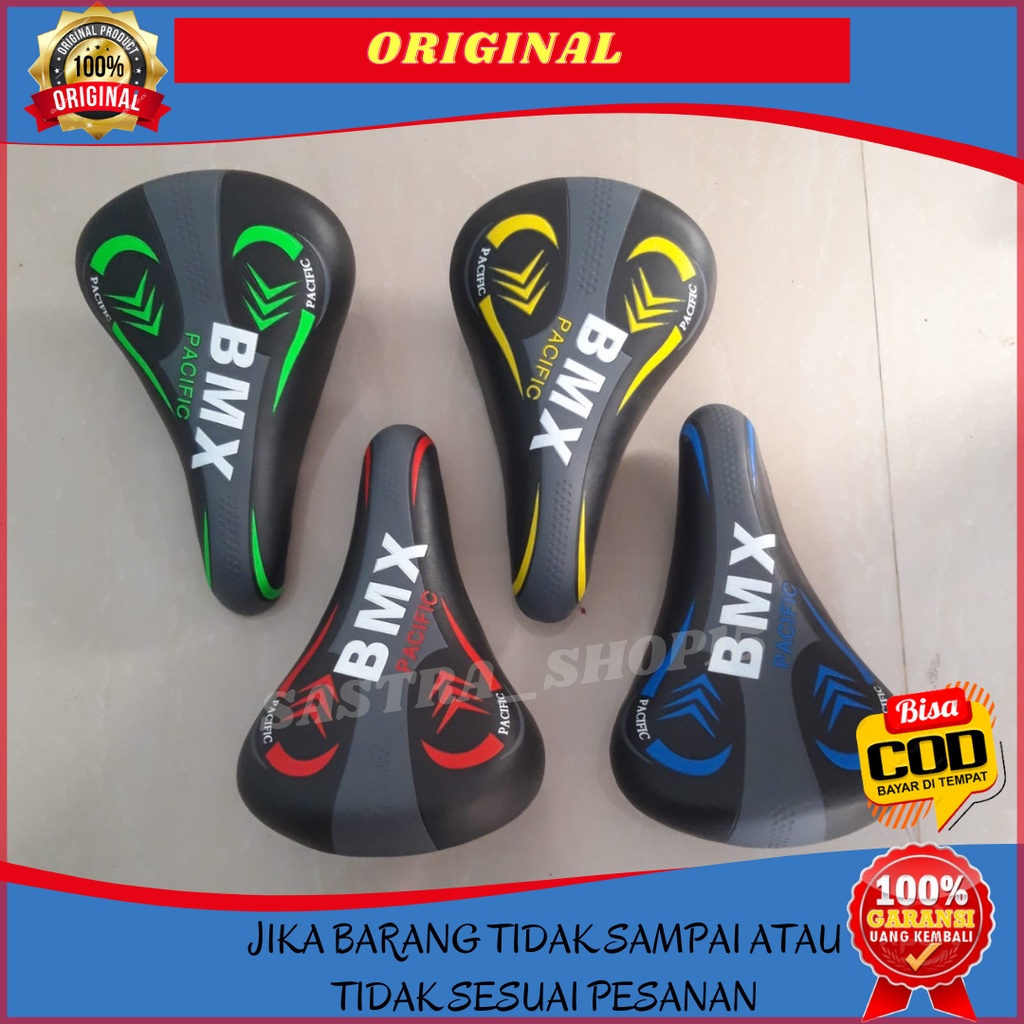 ORIGINAL PACIFIC Sadel Sedel Jok Sepeda Bmx Anak 16 18 20 Inch Murah Saddle Sp H 155